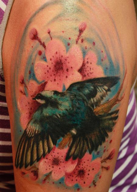 Tattoos - Tree Sparrow - 101644